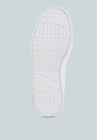 Welsh Panelling Detail Sneakers