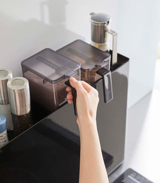 Sliding Drawer Seasoning Rack - Steel - By Baano