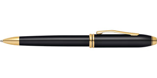 Townsend® Classic Black Lacquer Ballpoint Pen - By Baano