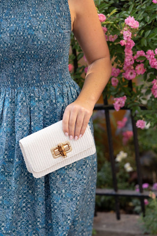 White Lilly Clutch - Belle of the Ball Collection