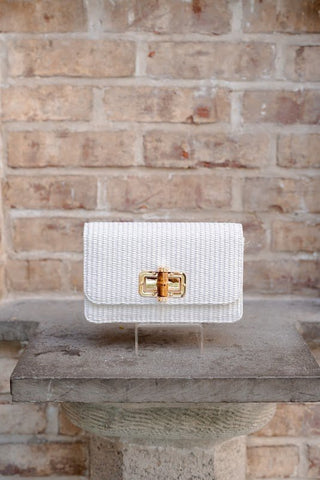 White Lilly Clutch - Belle of the Ball Collection