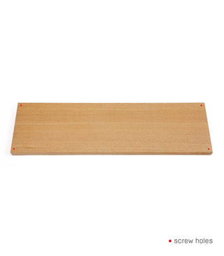 Replacement Wooden Top for Rolling Storage Cart - Steel - - By Baano