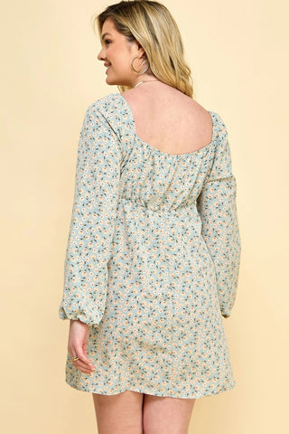 Winny Long Sleeve Mini Dress