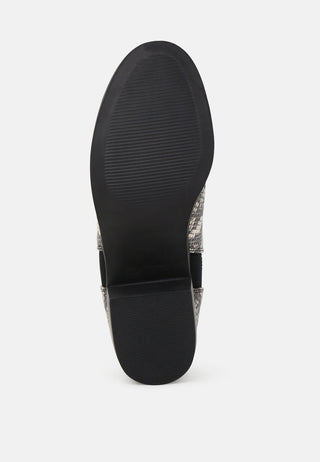 Womens Ankle Boots Low Heel