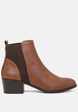 Womens Ankle Boots Low Heel