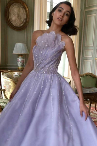 Wow Elegance Strapless Maxi Dress - By Baano