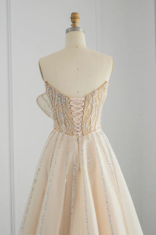 Wow Elegance Strapless Maxi Dress - By Baano