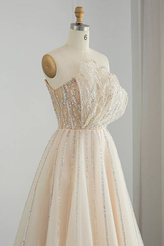 Wow Elegance Strapless Maxi Dress - By Baano