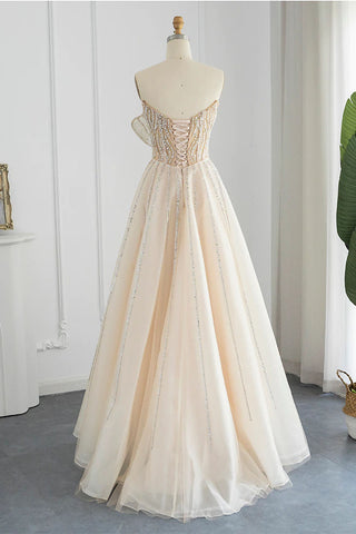 Wow Elegance Strapless Maxi Dress - By Baano