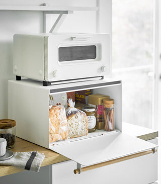 Bread Box - Steel + Wood Yamazaki Home