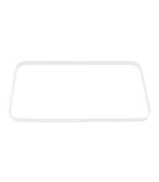 Replacement Liner Ring for Trash Can - Steel + Wood - Rectangle - - By Baano