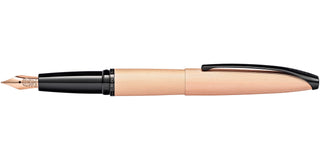 ATX® Brushed Rose Gold Stainless Steel Medium Nib Fountain Pen - By Baano