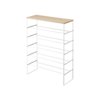 Six-Tier Shoe Rack (34" H) - Steel Yamazaki Home