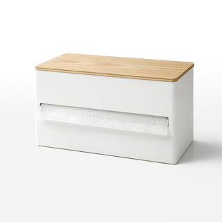 Paper Towel Dispenser - Steel + Wood - By Baano