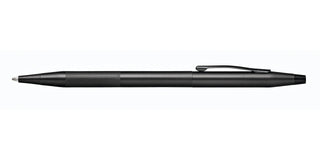 Classic Century® Black PVD Micro-knurl Ballpoint Pen - By Baano