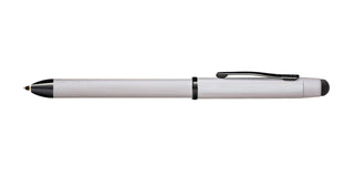 Tech3+™ Brushed Chrome PVD Multifunction Pen - By Baano