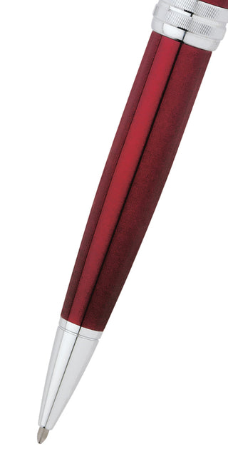 Bailey™ Red Lacquer Ballpoint Pen - By Baano
