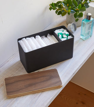 Countertop Organizer - Steel + Wood - By Baano