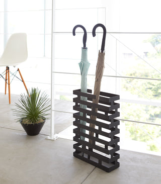 Umbrella Stand - Rectangle - Steel - By Baano