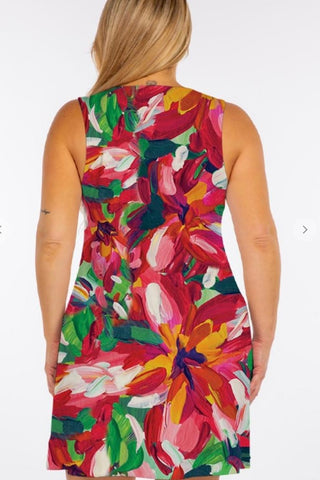 Tank Dress, Floral