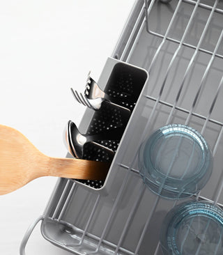 Dish Rack - Steel + Wood Yamazaki Home