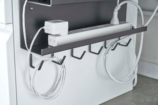 Wall-Mount Cable & Router Storage Rack - Steel - By Baano