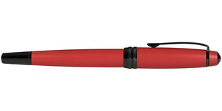 Bailey™ Matte Red Lacquer Rollerball Pen - By Baano