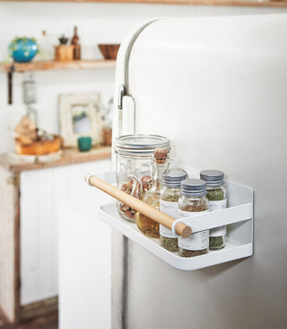 Magnetic Storage Caddy - Steel + Wood - By Baano