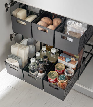 Two-Tier Cabinet Storage Basket - By Baano
