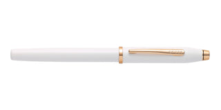 Century® II Pearlescent White Lacquer Medium Nib Fountain Pen - By Baano