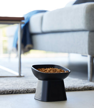 Tilted Pet Food Bowl Yamazaki Home