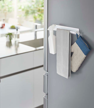 Magnetic Kitchen Towel Hanger - Steel Yamazaki Home