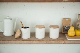 Ceramic Canister - Four Styles - By Baano