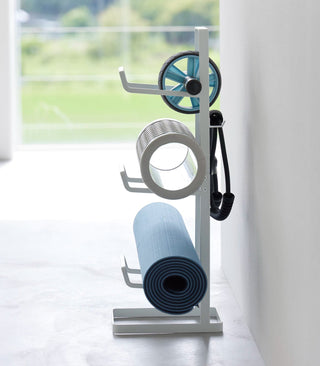 Fitness Equipment Storage Rack - Steel - By Baano