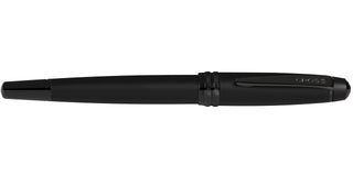 Bailey™ Matte Black Lacquer Stainless Steel Medium Nib Fountain Pen - By Baano