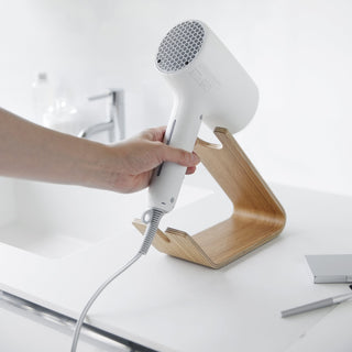 Hair Dryer and Iron Stand - Wood - By Baano