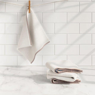 Cotton Border-Stitched 6-Piece Towel Set - Valery Collection Great Bay Home