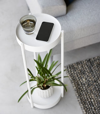 Two-Tier Rolling Plant Stand (28" H) - Steel - By Baano