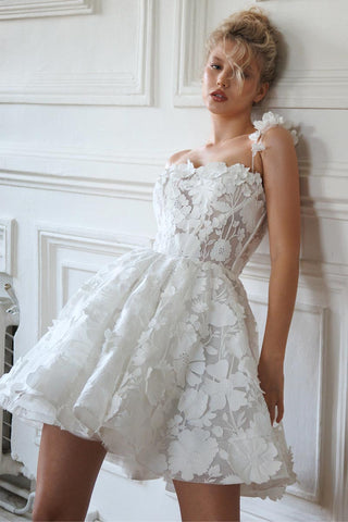 Zayla Skater Mini Dress - By Baano