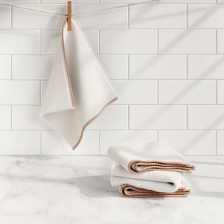 Cotton Border-Stitched 6-Piece Towel Set - Valery Collection Great Bay Home