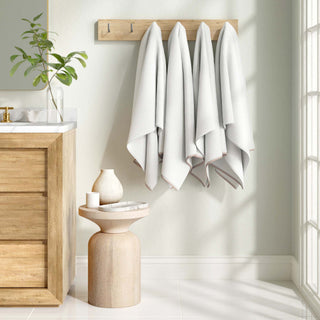 Cotton Border-Stitched 6-Piece Towel Set - Valery Collection Great Bay Home