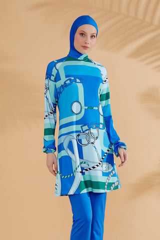 Lycra Sax Burkini Modest Swimwear M2315 - By Baano