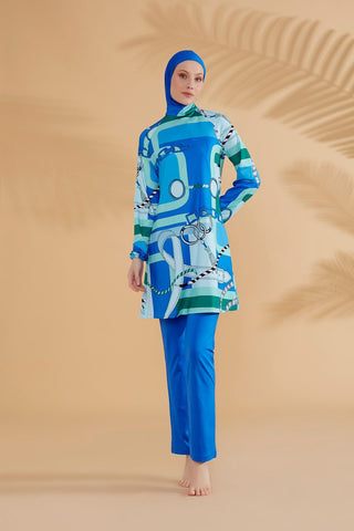Lycra Sax Burkini Modest Swimwear M2315 - By Baano