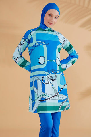 Lycra Sax Burkini Modest Swimwear M2315 - By Baano