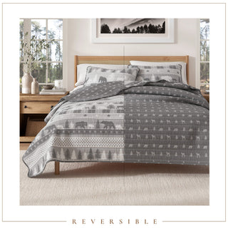 Rustic Landscape Quilt Set - Matthew Collection Great Bay Home