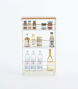 Slim Storage Cart (32" H) - Steel Yamazaki Home