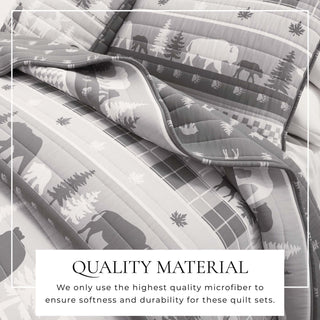 Rustic Landscape Quilt Set - Matthew Collection Great Bay Home