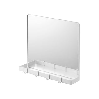 Magnetic Mirror with Storage Rack - Glass - By Baano