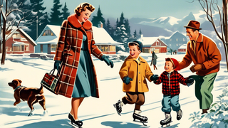 How to Plan a 50's Style Winter Vacation - By Baano