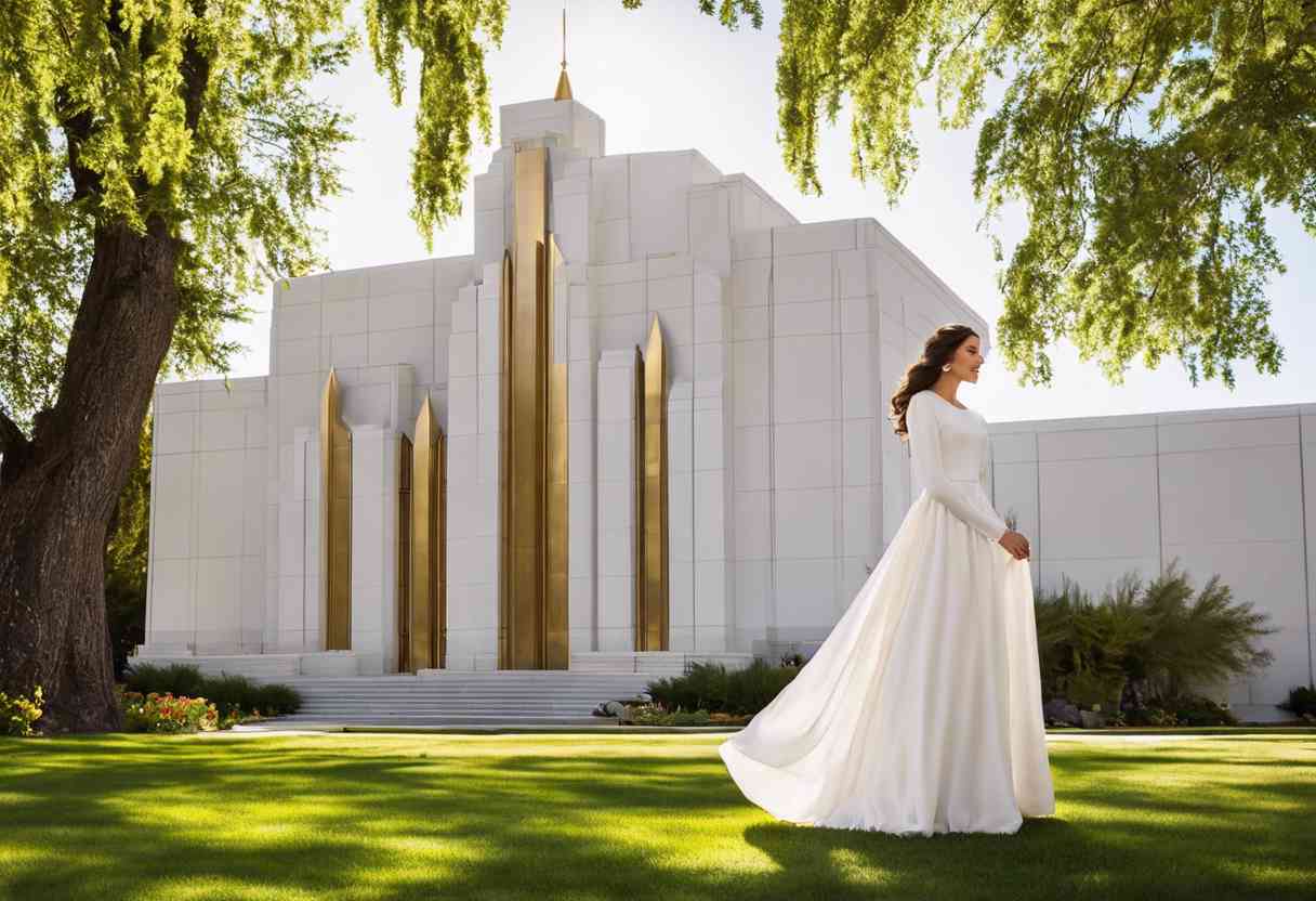 What is an LDS Temple Dress and Why is it Worn? - Glamourous Grace